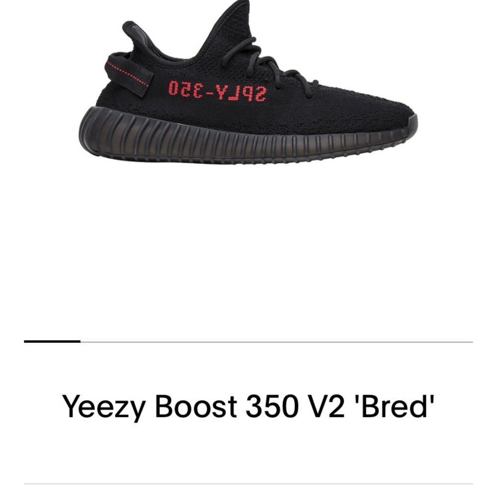 Yeezy boost bred